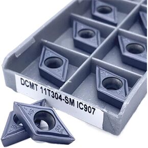 أداة الدوران ، أداة الدوران الداخلية Carbide DCMT11T304 DCMT11T308-SM IC907 IC908 أداة تحويل الأداة الداخلية أداة تحول الأداة مخرطة (الحجم: DCMT11T304-SM IC907) in Kuwait