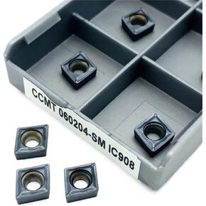 أداة الدوران ، أداة الدوران الداخلية للكربيد CCMT060204 SM IC907 IC908 أداة تحويل الأداة المعدنية الأداة المعدنية الأداة CARBIDE CNC أداة قطع أدوات CNC (الحجم: CCMT060204-SM IC907) in Kuwait