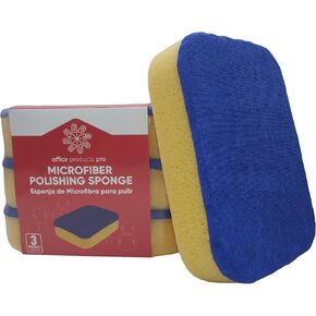 All Purpose Sponge, Heavy Duty, Ultra Performance, Extra Large 7.5" x 5.5" x 1.875" (3 Pack) in Saudi Arabia