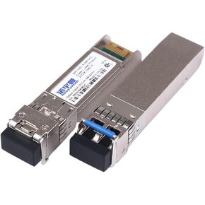 Sfp+10g 10G 10KM Single-Mode Dual-Fiber 1310nm Optical Fiber Module Dual LC Port SFP-10G-LR is Compatible with H3C TP and Other Switch Server Equipment(Compatible with Intel) in Kuwait