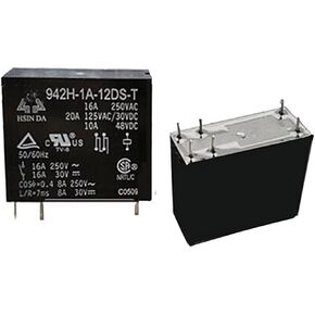 5PCS/LOT Original Relay 942H-1A-12DS-T 12VDC 942H-1A-24DS-T 24VDC 942H 1A 12DS T 42H-1A-24DS-T-24V 6PIN 16A (Size : 942H-1A-24DS-T 24VDC) in Saudi Arabia