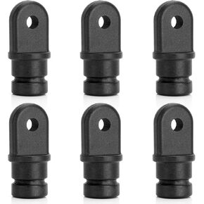 6X Nylon Bimini Top Eye End Cap, Round Inside Eye End, Lightweight, 7/8-Inch Outer Diameter, Ideal for Marine, Boats, Yachts, Ships 6PCS in Saudi Arabia