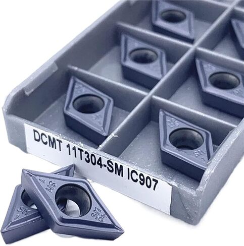 أداة الدوران ، أداة الدوران الداخلية Carbide DCMT11T304 DCMT11T308-SM IC907 IC908 أداة تحويل الأداة الداخلية أداة تحول الأداة مخرطة (الحجم: DCMT11T304-SM IC907) in Kuwait
