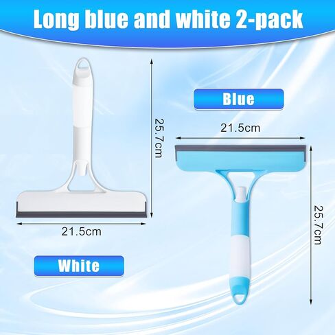 3 in 1 Spray Squeegee, 3 in 1 WindowSqueegee Cleaner, Spray WindowSqueegee Cleaner Tool with SprayBottle, for Car, Window (Blue) in Saudi Arabia