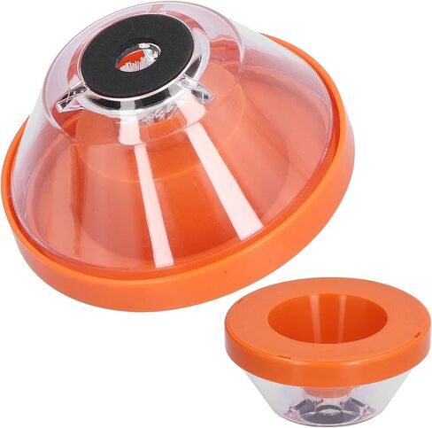 RiToEasysports Dust Bowl Collector Antisislip Drill with Electric Download Proof with Bowl Shaped Design for a Large Store Space (Orange) in Saudi Arabia
