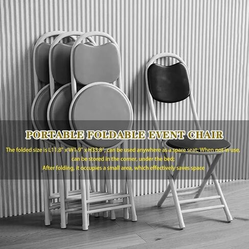 Compact Portable Backrest air, Folding air Indoor Dining, Modern Minimalist Event air, Outdoor Camping Folding air, for Dormitory in Saudi Arabia