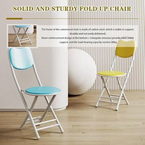 Compact Portable Backrest air, Folding air Indoor Dining, Modern Minimalist Event air, Outdoor Camping Folding air, for Dormitory in Saudi Arabia