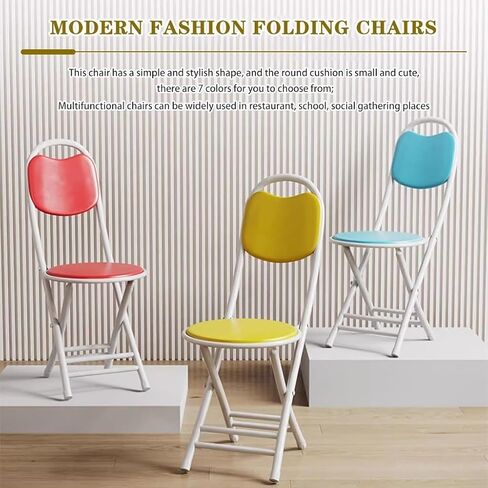 Compact Portable Backrest air, Folding air Indoor Dining, Modern Minimalist Event air, Outdoor Camping Folding air, for Dormitory in Saudi Arabia