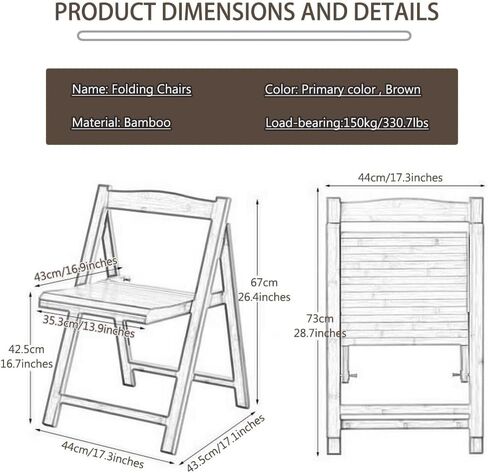 Folding Backrest air Folding Home Simple Entertaining Guests Fold Up air with Backrest, Dining Room Portable Dining air, Load-Bearing 150kg/330.7lb in Saudi Arabia