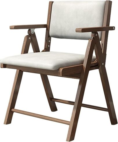 مسند الظهر القابل للطي قابلة للطي مع مقاعد مبطنة في المنزل مسند الظهر البسيط طي الهواء مع مساند الذراعين ، هواء الاستقبال المكتبي ، الحمل يحمل 150 كجم/330.7 رطل in Kuwait