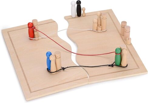 Constellation Board Relationship Board 44 Parts for Coaching Family Constellation systemic Coaching Supervision Facilitation with Manual 34 Figures Many Extras, Made of Wood in Saudi Arabia