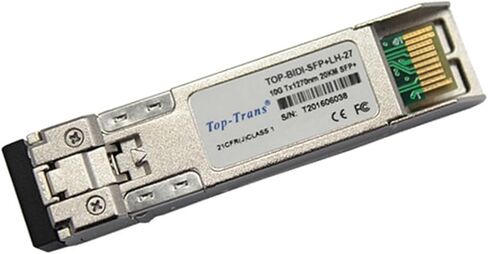 الوحدة البصرية TOP-BIDI-SFP+-LH-27/33 10G الألياف الواحدة ثنائية الاتجاه 20km in Kuwait