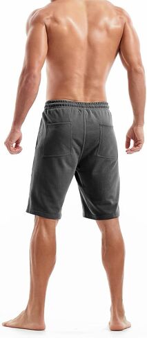 Men's Shorts Relaxed Fit with Pockets Athletic Casual Shorts 7 Inch in Kuwait