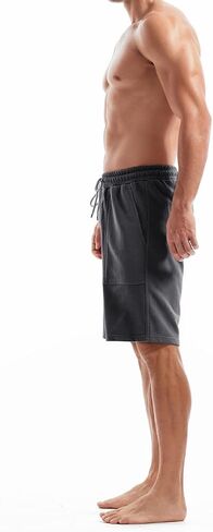 Men's Shorts Relaxed Fit with Pockets Athletic Casual Shorts 7 Inch in Kuwait