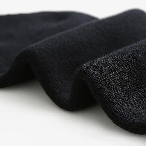 10-Pair Pack Athletic Crew Socks for Men, Soft and Breathable Mid-calf Socks Men (Black 9000) in Saudi Arabia
