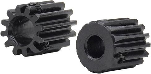 أجهزة ترسين للدوران الميكانيكي 1PCS MOD 1 ترس التروس 10T 12T 14T BORE 4 5 6 6.35 7MM STEEL SPUR GEAR TRANSMISSION PARTS (1M-10T BORE 4MM) in Kuwait