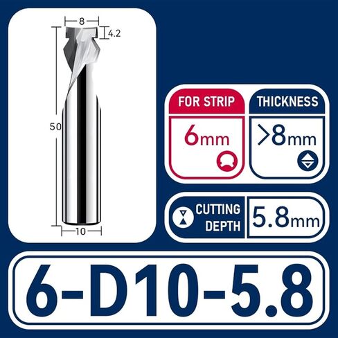 نقش الشريط النيون ضوء مرنة السيليكون 8 10 مم فتحة الصلب كربيد Tungsten 1pcs (8mm-10d-4.2) in Saudi Arabia
