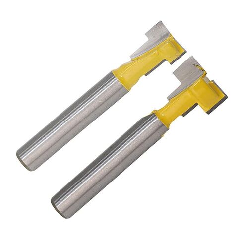 جهاز التوجيه t-slot لـ 1/4 hex bolt 8mm 1/4 shank 2pcs (6.35mm shank) in Saudi Arabia