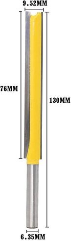 Pattern Flush Trim Bit 1/4 8MM Shank Wood Working Tools 1Pcs(83mm-01) in Saudi Arabia