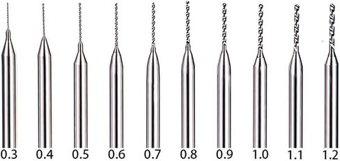 Micro Solid Carbide Drill Bit Precision Hole Making 0.15mm to 2.9mm Diameter 3mm 1pcs Metal Steel Plastic 1Pcs(D4x50L,0.85mm) in Saudi Arabia