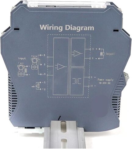 Rail Dc to Dc Converter 4 Outputs 1 Input 4-20mA Analog Signal Isolator(1-5V in_220V_1-5V Out) in Kuwait