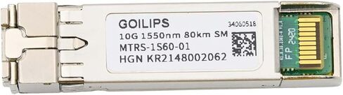 10G الوضع البصري أحادي الوضع الألياف الألياف الضواحي البصرية SFP-10G-1550NM-80KM in Saudi Arabia