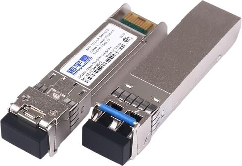 Sfp+10g 10G 10KM Single-Mode Dual-Fiber 1310nm Optical Fiber Module Dual LC Port SFP-10G-LR is Compatible with H3C TP and Other Switch Server Equipment(Compatible with Intel) in Saudi Arabia