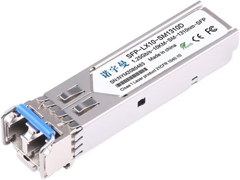 SFP1.25G الوحدة النمطية البصرية GIGABIT أحادي الوضع ثنائي الألياف الوحدة النمطية SFP-GE-LX-SM1310NM منفذ LC متعدد الأرقام متوافق مع مفتاح H3C H3C 10km ~ 160km (الوضع المفرد 160km 1550nm) in Saudi Arabia