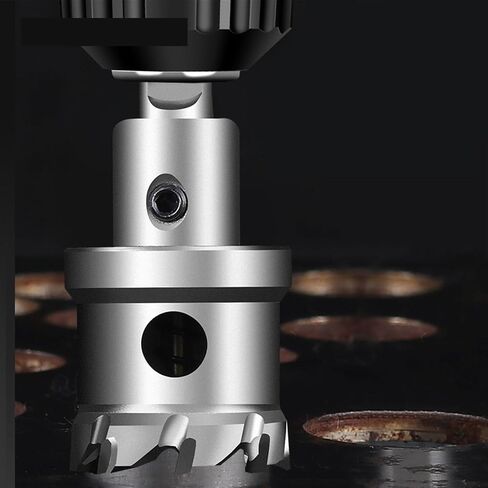 Carbide Tip Core Drill Bit Hole Saw Metalworking for Stainless Steel Alloy Metal Drilling 14-75mm Drill Bit 1Pcs(75MM) in Saudi Arabia