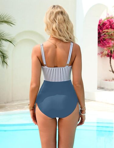 Blooming Jelly Womens Tummy Control One Piece Swimsuits Mesh Modest Slimming Bathing Suit Twist Push Up Swim Suits 2025 in Saudi Arabia