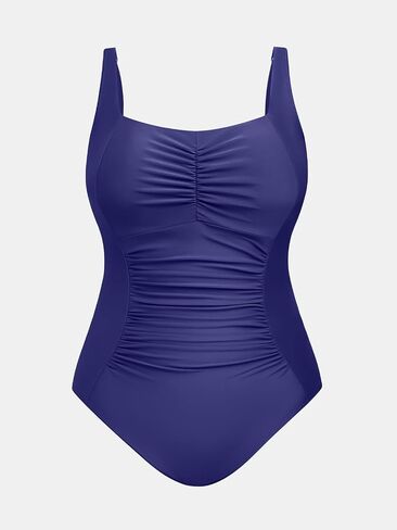 Cupshe Plus Size Women ’s One One Beathing Suct Scoop Neck Swimsuit Straps Arman in Kuwait