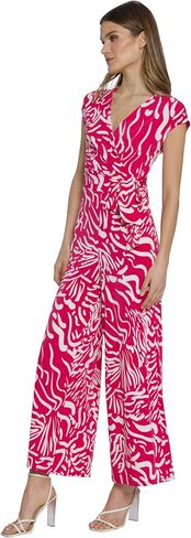 Maggy London womens Cap Sleeve Matte Jersey Jumpsuit in Saudi Arabia