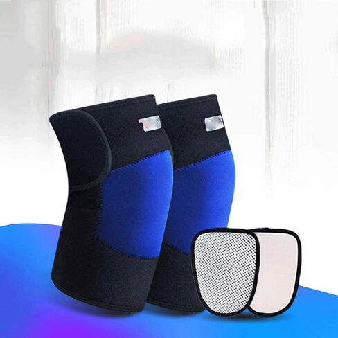 Kneepad- Knee Brace For Arthritis Tendonitis Injury Joint Torn Meniscus Osteoarthritis Tennis Volleyball Basketball Gym Men Women Pain Relief(Blue) in Saudi Arabia