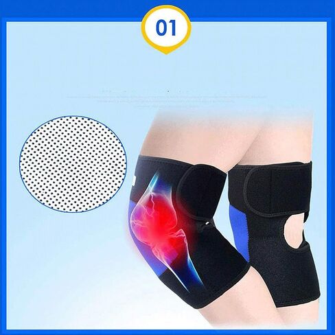 Kneepad- Knee Brace For Arthritis Tendonitis Injury Joint Torn Meniscus Osteoarthritis Tennis Volleyball Basketball Gym Men Women Pain Relief(Blue) in Saudi Arabia
