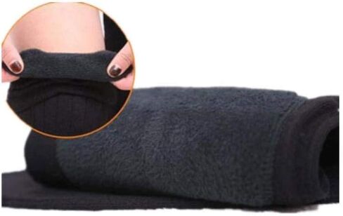 Kneepad-Cashmere Wool Knee Brace Pads Winter Warm Thermal Knee Warmers Sleeve for Women in Saudi Arabia