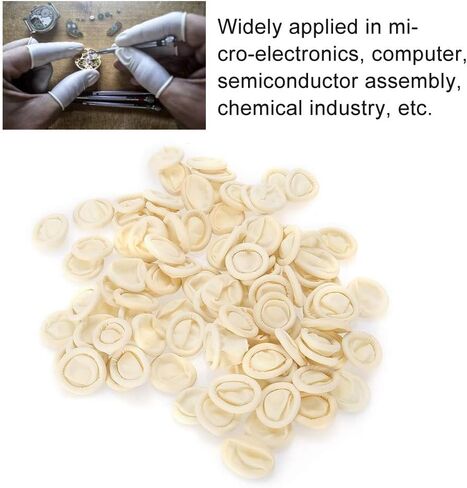 100pcs حماة أصابع الأصابع للساعات ، وأصابع المطاط الثابتة anti نصائح واقي أصابع الدقة الحامي الإثارة لإصلاح الساعات الإلكترونية تطبيق المصنوع يدويًا in Saudi Arabia