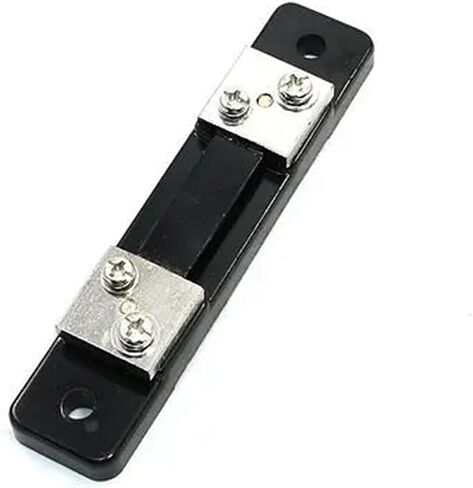 Amp Ammeter DC Diverter Current Shunt Resistor 50A 75mV 1Pcs in Saudi Arabia