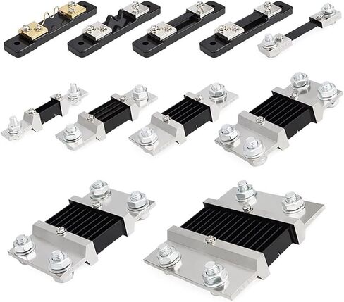 FL-2B Type Economic 10A 15A 20A 30A 40A 50A 75A 100A 75mV 200A 500A 750A 1000A 75m Copper DC Current Shunt Resistor 1Pcs(20A) in Saudi Arabia