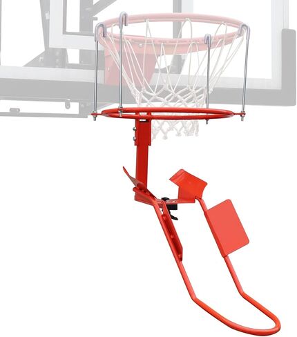 Basketball Return Attachment, Heavy Duty Durable Steel Return System for Basketball - 180 Degree Rotatable Chute Shot Returner for 18" Rim Indoor and Outdoor with Gift Box【Product Patents】 in Kuwait