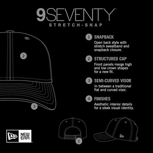 عصر جديد للجنسين-MLB Adventure أداء 9seventy فريق البيسبول ألوان تمتد قابلة للتعديل قبعة Snapback قبعة واحدة يناسب الجميع in Saudi Arabia