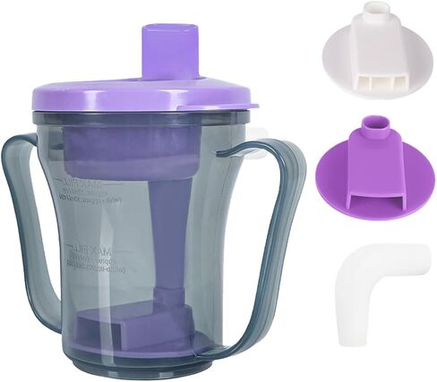 Dysphagia Cups for Swallowing People, Provale Cup 5CC or 10CC of Liquid Each Time for Prevent Chocking (Blue) in Kuwait
