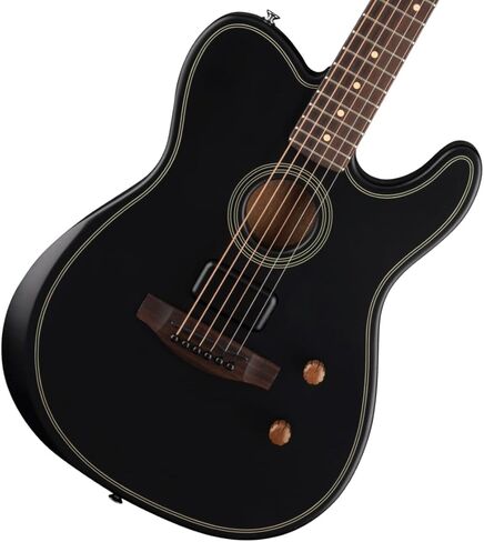 Fender Acoustasonic Standard Telecaster Acoustic-electric Guitar - Black in Saudi Arabia