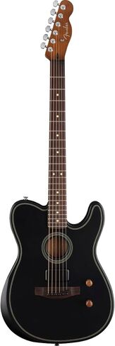 Fender Acoustasonic Standard Telecaster Acoustic-electric Guitar - Black in Saudi Arabia