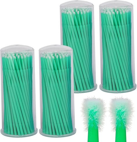400 PCS Dental Grade Pollo Adventable Defactable Dental Approachors by Omnia One | نصائح خالية من الوبر ، قابلة للانحناء-موضع دقيق للمواد-مثالية للمحترفين ، مواد مانعة للتسرب ، عوامل الترابط in Kuwait