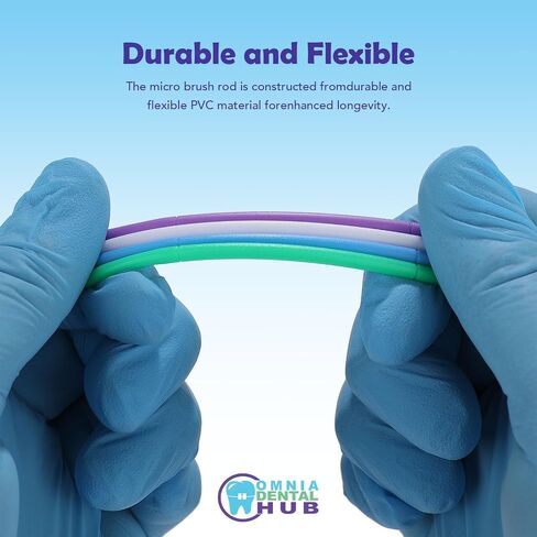 400 PCS Dental Grade Pollo Adventable Defactable Dental Approachors by Omnia One | نصائح خالية من الوبر ، قابلة للانحناء-موضع دقيق للمواد-مثالية للمحترفين ، مواد مانعة للتسرب ، عوامل الترابط in Kuwait