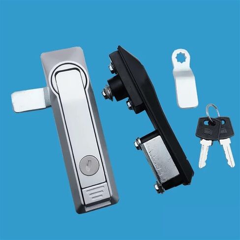 Charging Pile Network Electrical Control Cabinet Mechanical Equipment Toolbox Equipment Cabinet Switch Cabinet Door Handle Lock 1Pcs(Password Lock) in Saudi Arabia