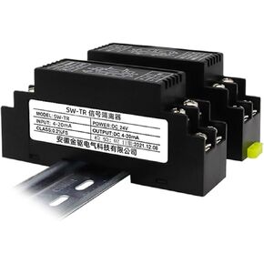 1PCS عزل إشارة دقة عالية 4-20MA 0-10V مكيف الإشارة 1 في 1 وحدة التناظرية لعزل الإشارة (4-20MA إلى 4-20MA) in Kuwait