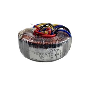 1PCS 30W 30VA INPUT 220V OUTPUT 18V-0-18V 10V 7V AUDIO AUDIO POWER RING in Kuwait