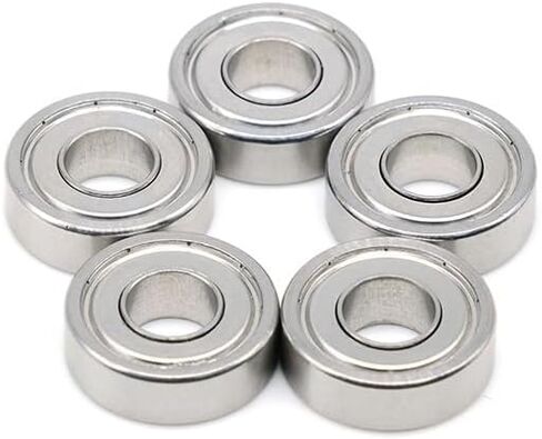 10Pcs 697 S697ZZ ABEC-9 7X17X5mm Stainless Steel Ball Bearing in Saudi Arabia
