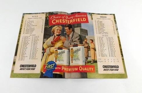 1953 USC vs Oregon College Football Program 10-31-53 - College Programs in Saudi Arabia